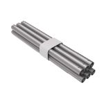 Disassembled aluminum tube frame components for portable counter